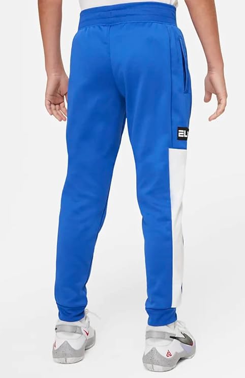 Nike Big Boys Therma-Fit Elite Game Pants  Color Royal/White Size M 10-12