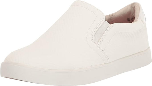 Dr. Scholl's Women's Madison Sneakers  Color White Faux Leather Size 8.5W