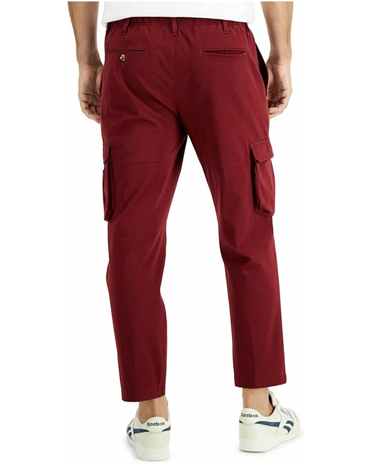 Club Room Men's Cargo Pants  Color Garnet Stone Size 2XL