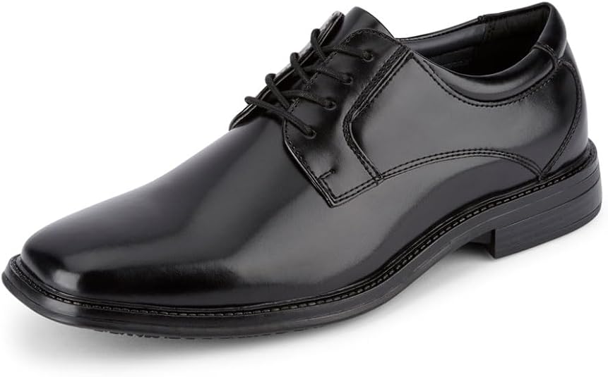 Dockers Men's Irving Slip Resistant Oxford Dress Shoes  Color Black Size 11.5