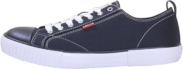 Levi's Men's Anikin Canvas Sneakers  Color Navy Size 11