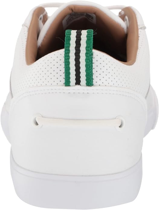 Lacoste Men's Bayliss Sneaker  Color Deep White Size 8M