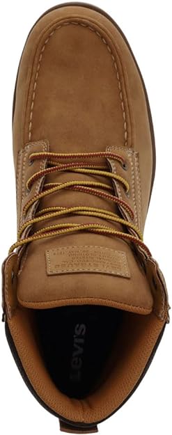 Levis Men's Dean Waxed Lace Up Casual Boot  Color Wheat Size 12M