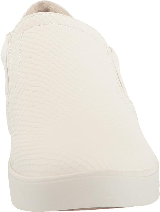 Dr. Scholl's Women's Madison Sneakers  Color White Faux Leather Size 8.5W