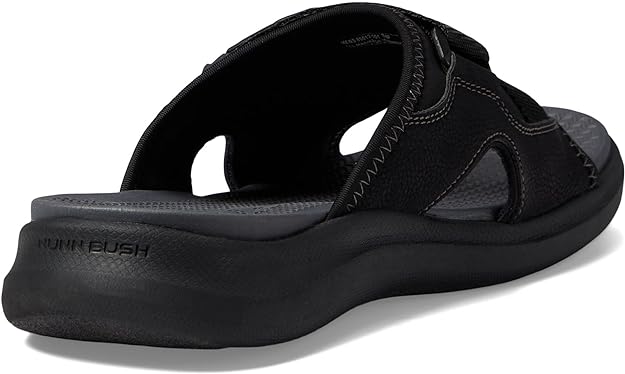 Nunn Bush Men's Rio Vista Slide Sports Sandals  Color Black Size 11M