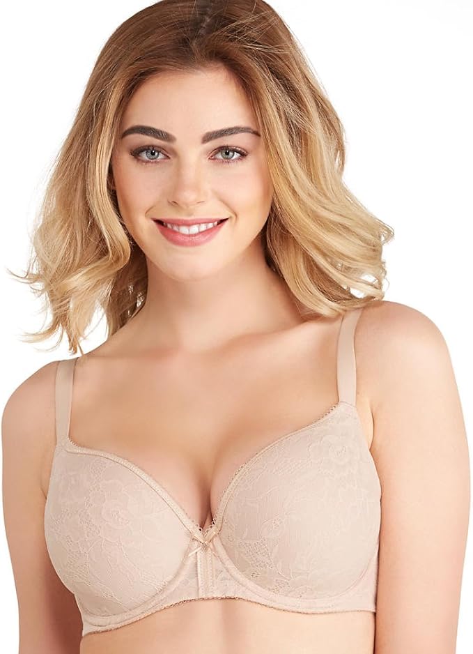 Wacoal Women's Lace Finesse Contour Bra  Color Sand Size 38C