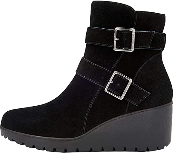 Giani Bernini Women's Sashaa Memory-Foam Water-Resist Booties  Color Black Suede Size 9M