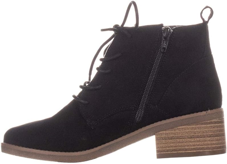 Style & Co Women's Rizio Lace-Up Ankle Booties  Color Black Size 5.5M