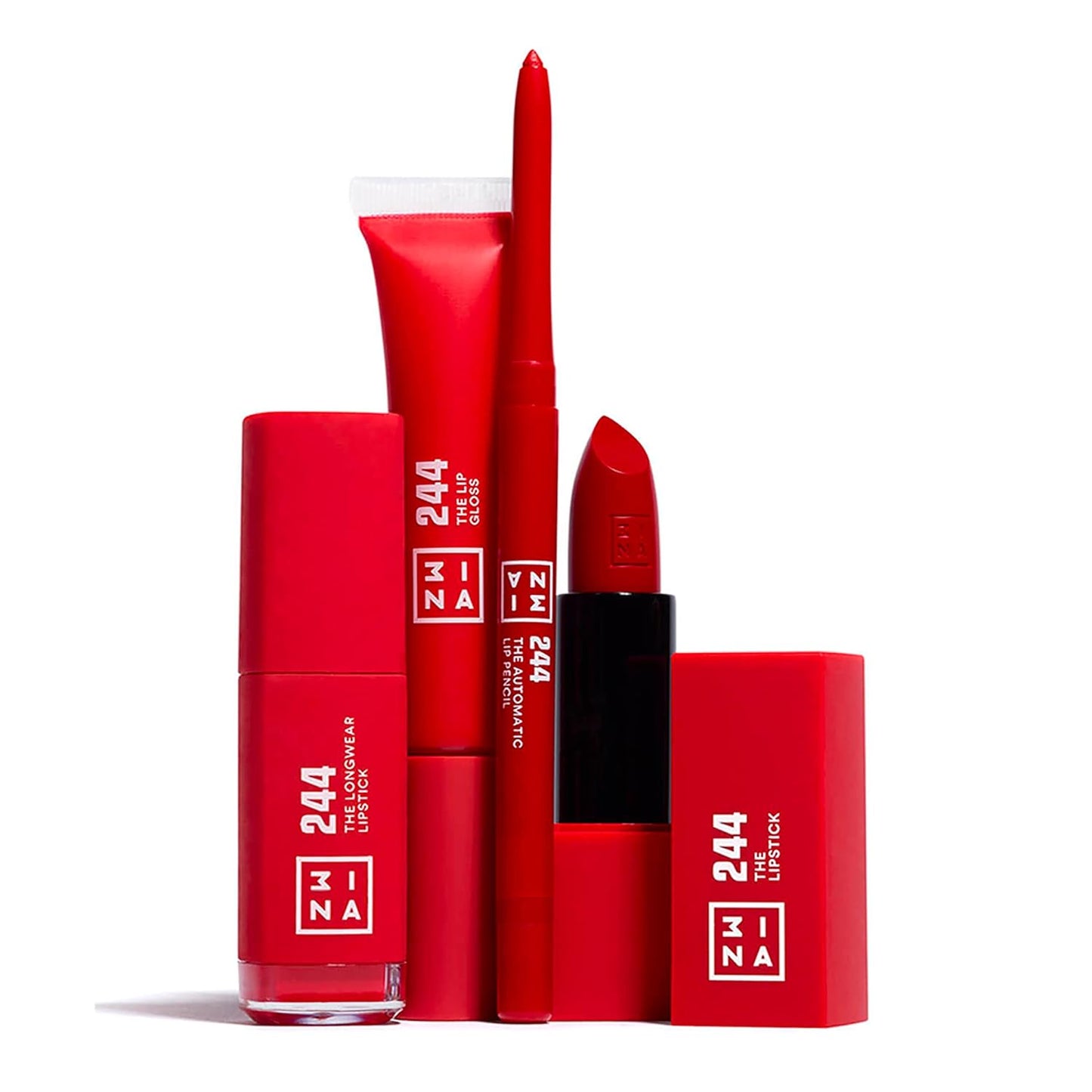 3INA The Lip Gloss 244- Red Lip Gloss