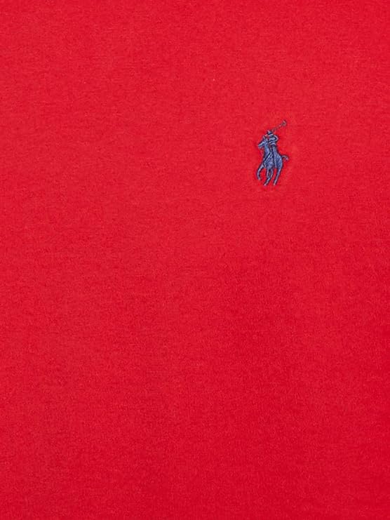 Polo Ralph Lauren Men's Classic-Fit V-Neck Cotton T-Shirt  Color Red Size 2XL