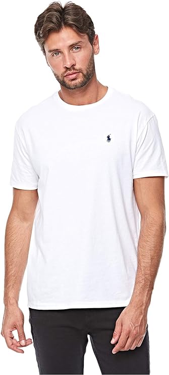 Polo Ralph Lauren Men's Classic Fit T-Shirt  Color White Size 2XL