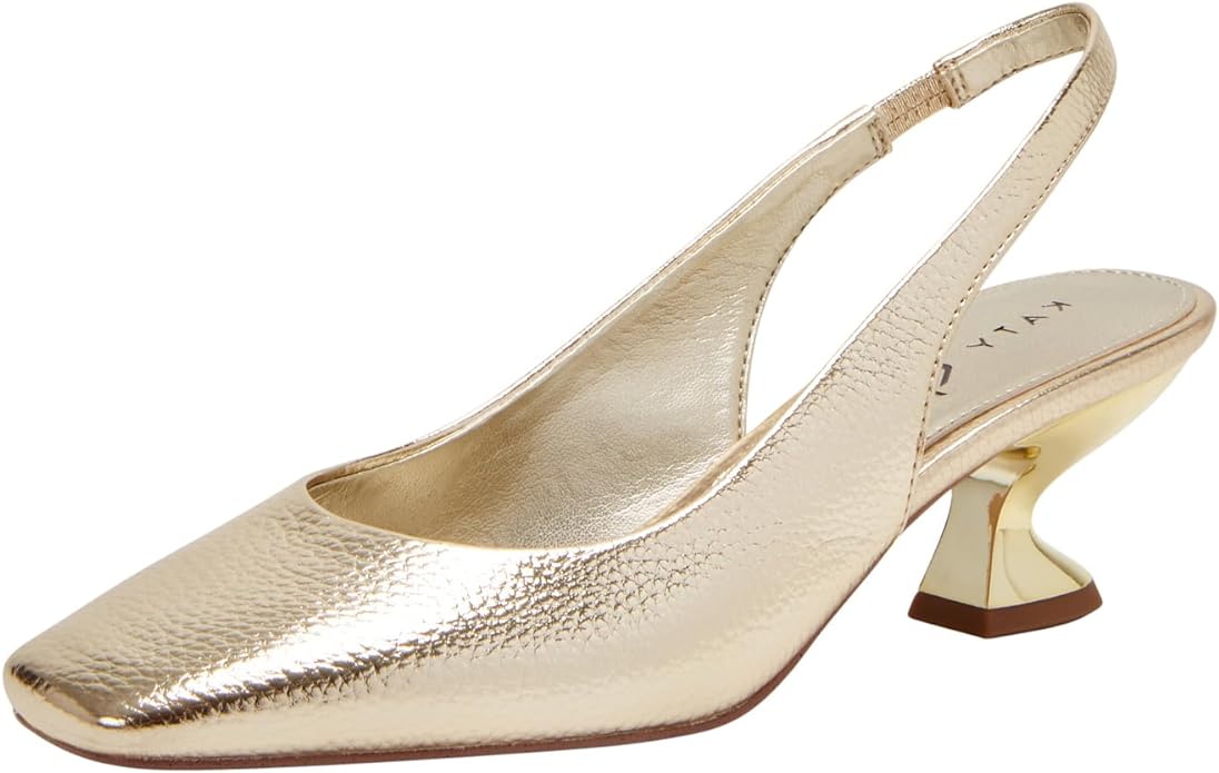 Katy Perry Women's The Laterr Sling Back Pump  Color Champagne Size 6.5M