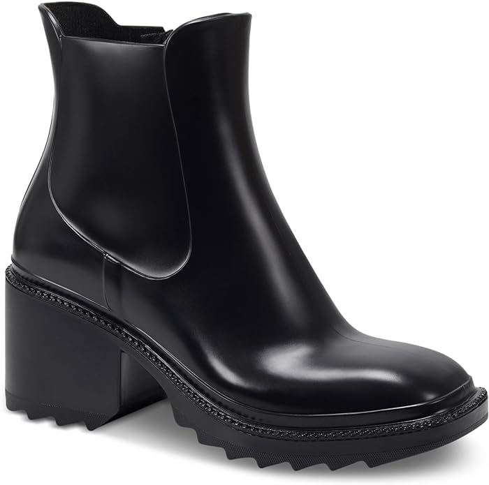 INC International Concepts Women's Eadin Rain Boots  Color Black Size 9M