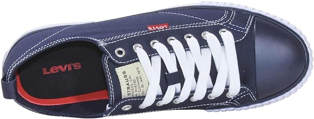 Levi's Men's Anikin Canvas Sneakers  Color Navy Size 11