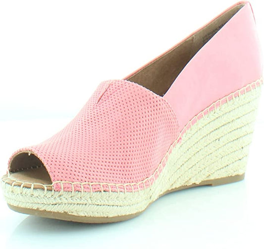 Gentle Souls by Kenneth Cole Women's Charli A-line 2 Wedge Sandal  Color Bright Pink Size 9M