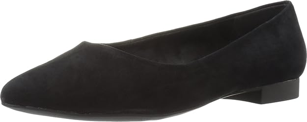 Bella Vita Women's Vivien Flats  Color Black Kidsuede Size 11W