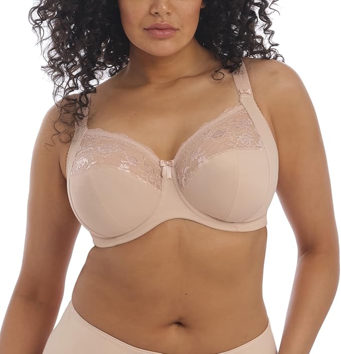 Elomi Full Figure Morgan Underwire 3-Section Cup Bra  Sahara Size 42G