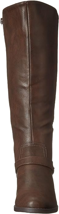 Easy Street Women's Jewel Wide-Calf Riding Boots  Color Brown Size 8M