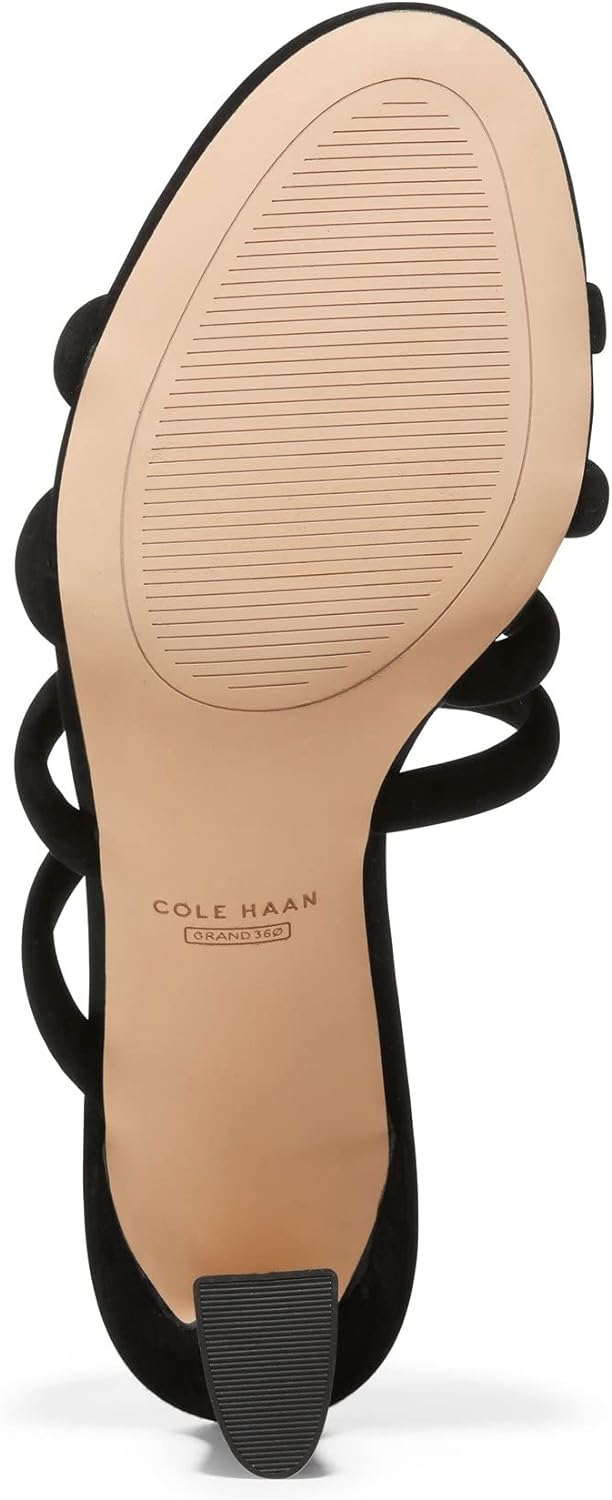 Cole Haan Women's Adella Dress Sandals  Color Black Suede Size 8M