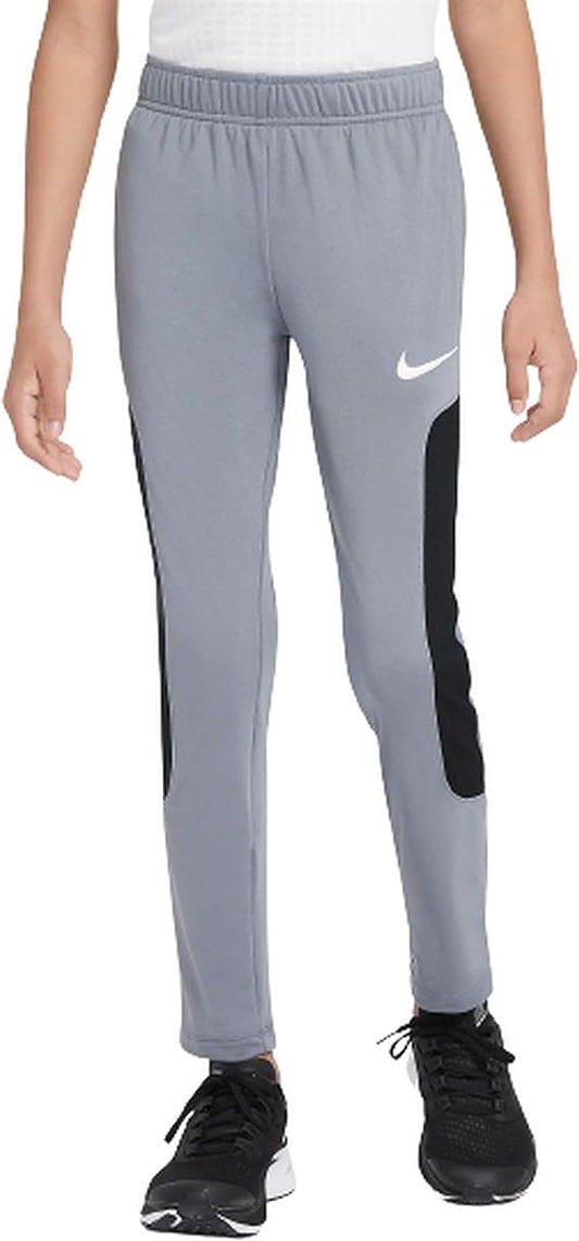 Nike Big Boys Sport Training Pants  Color Smoke Gray/Black Size S 8-10