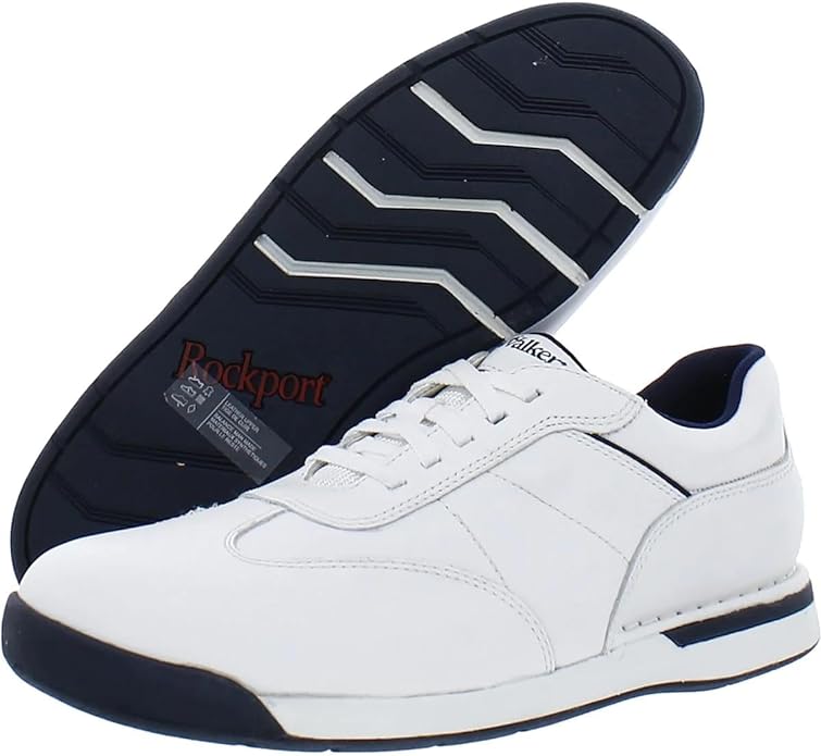 Rockport Men's 7200 Plus Walking Shoes  Color White Size 7.5M