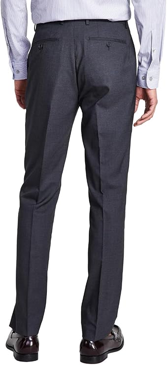 Calvin Klein Men's Wool Slim-Fit Dress Pants  Color Gray W36xL32