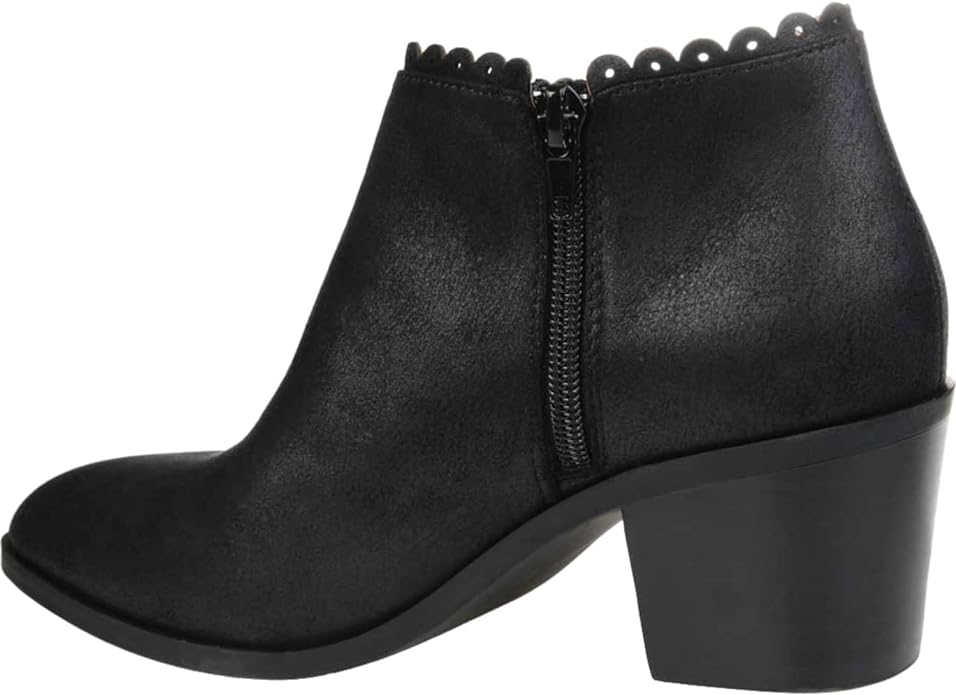 Journee Collection Women's Tessa Ankle Booties  Color Black Size 7M