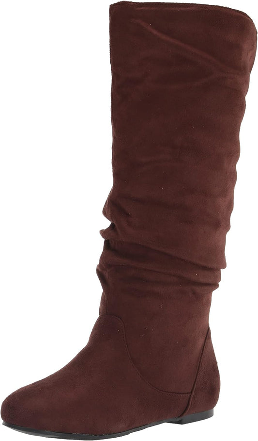 Journee Collection Women's Rebecca Mid Calf Boots  Color Brown Size 7M