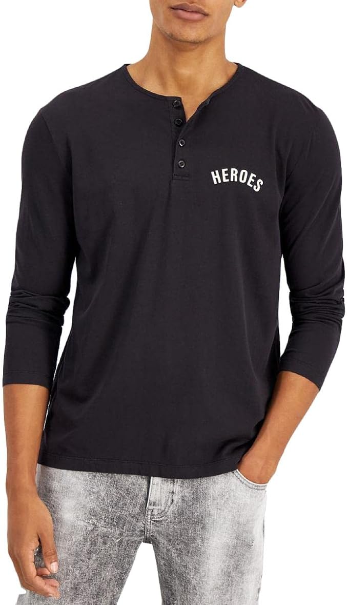 Heroes Motors Men's Malibu Flying Long-Sleeve T-Shirt  Color Black Size M