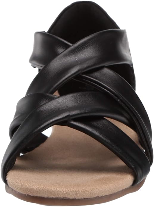 Easy Street Women's Zora Sandal  Color Black Size 9.5M