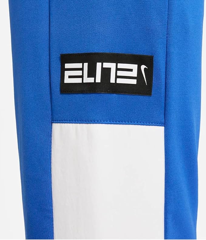 Nike Big Boys Therma-Fit Elite Game Pants  Color Royal/White Size M 10-12