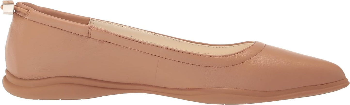 Vince Camuto Women's Bendreta Sport Pointed-Toe Ballet Flats  Color Sandstone Size 5.5M