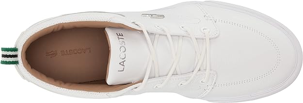 Lacoste Men's Bayliss Sneaker  Color Deep White Size 8M