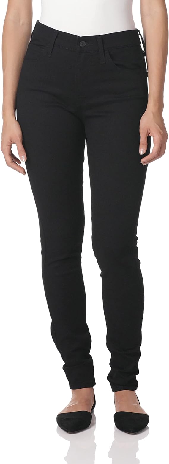 Levi's Women's 720 High Rise Super Skinny Jeans  Color Blackest Night Size 12/W31xL32