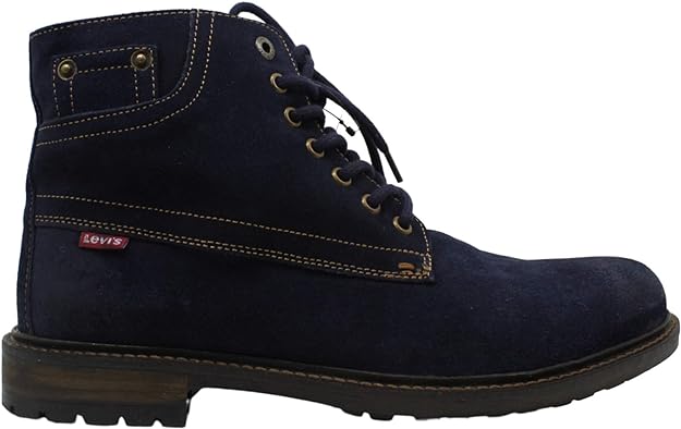 Levi's Men's Sheffield Closed Toe Ankle Boots   Color Navy Size 9.5M