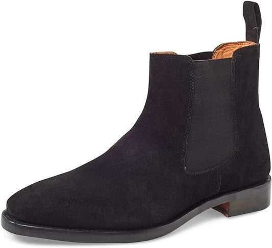 Carlos by Carlos Santana Men's Calavera Chelsea Boot  Color Black Size 11.5D