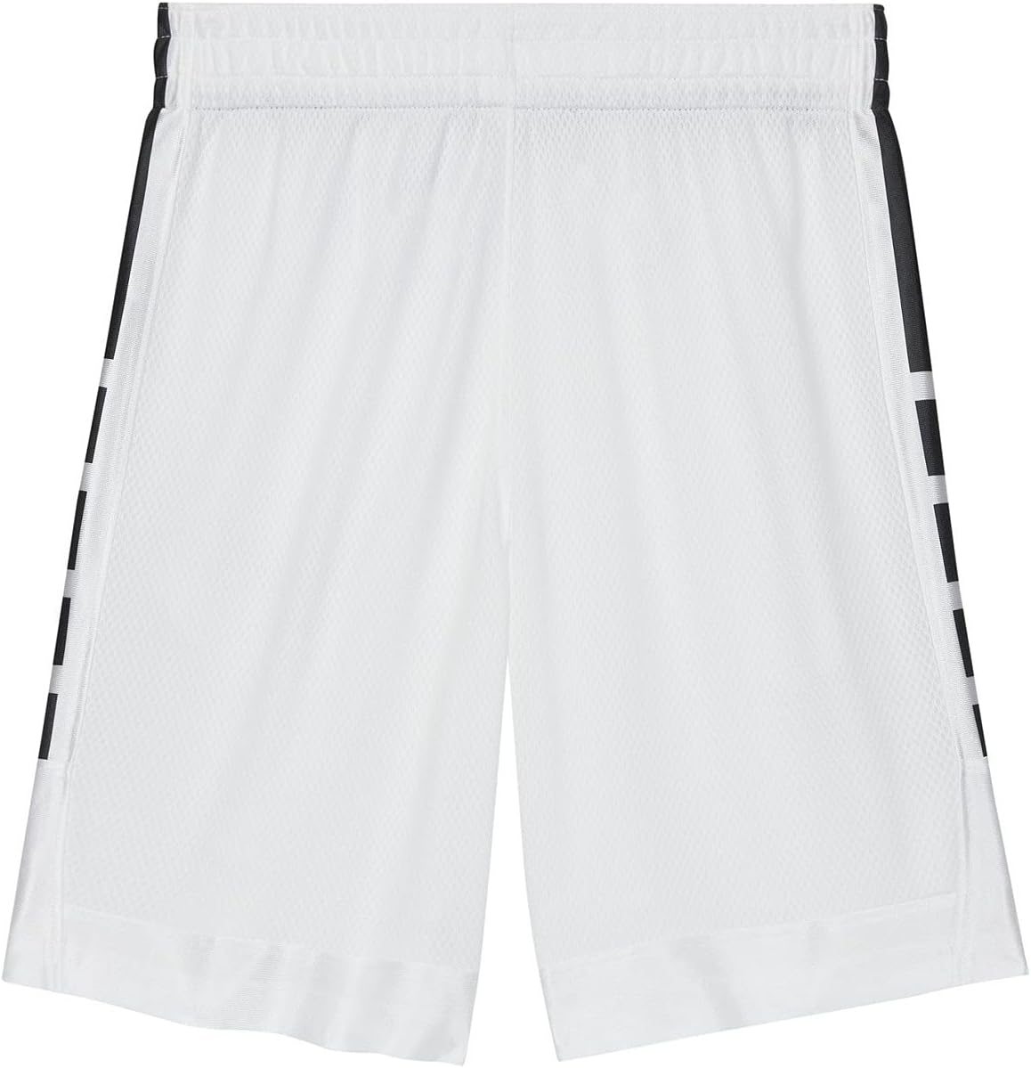 Nike Big Boys Dri-Fit Elite Stripe Shorts  Color White/Black Size M