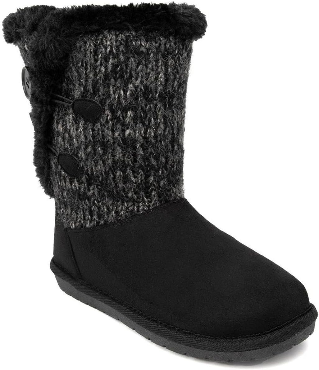 Sugar Women's Marty Warm Winter Boots  Color Black Micro Size 7M