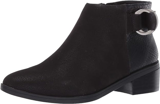 Bella Vita Women's Henley II Bootie  Color Smoke/Black Snake Size 7.5M