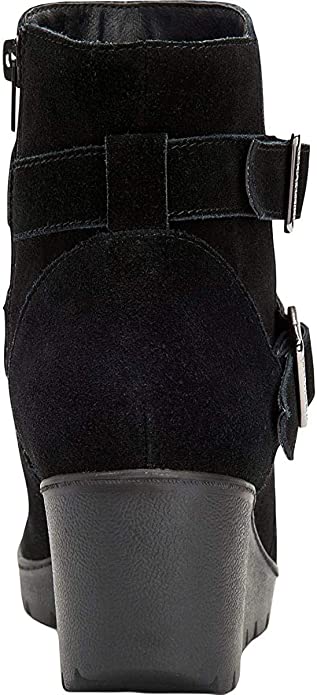 Giani Bernini Women's Sashaa Memory-Foam Water-Resist Booties  Color Black Suede Size 9M