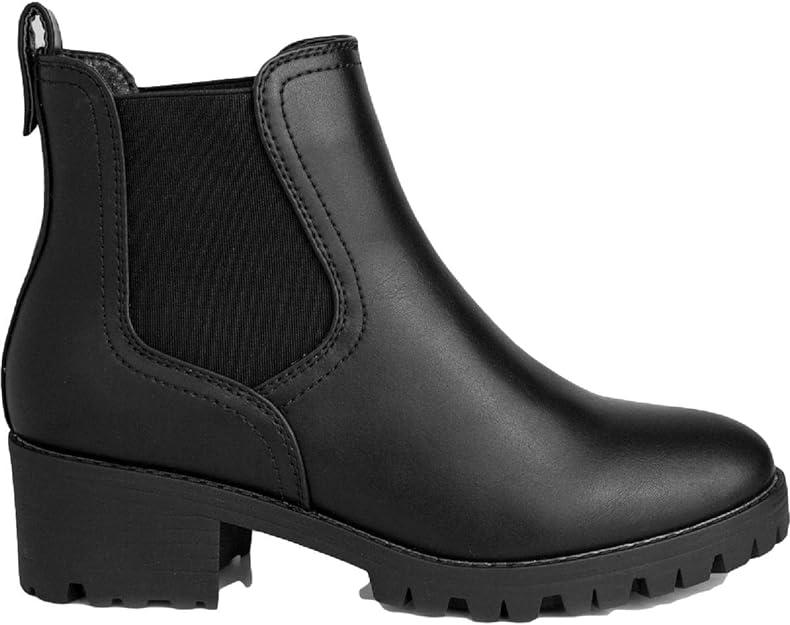 Sugar Women's Kelce Ankle Boots  Color Black Smooth Gore Size 6.5M