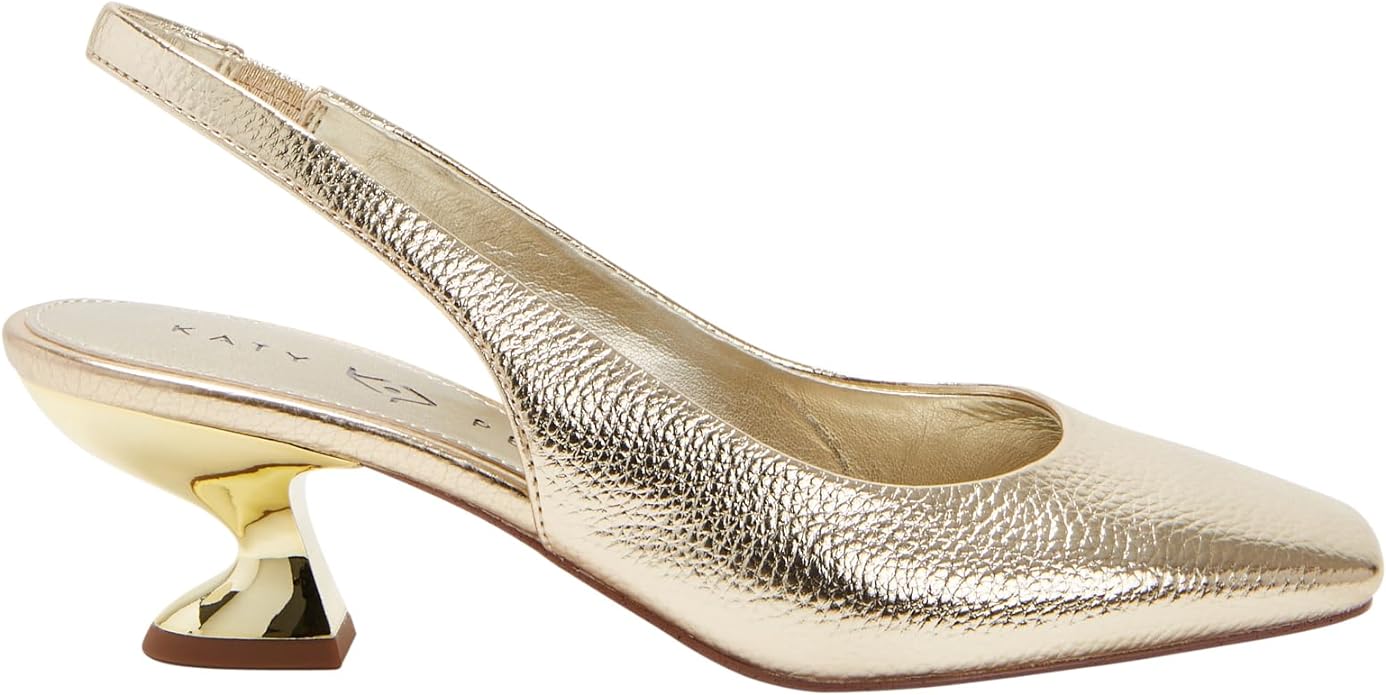 Katy Perry Women's The Laterr Sling Back Pump  Color Champagne Size 6.5M