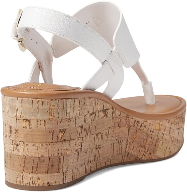 Tommy Hilfiger Women's Vani Wedge Sandal  Color White Size 8.5M