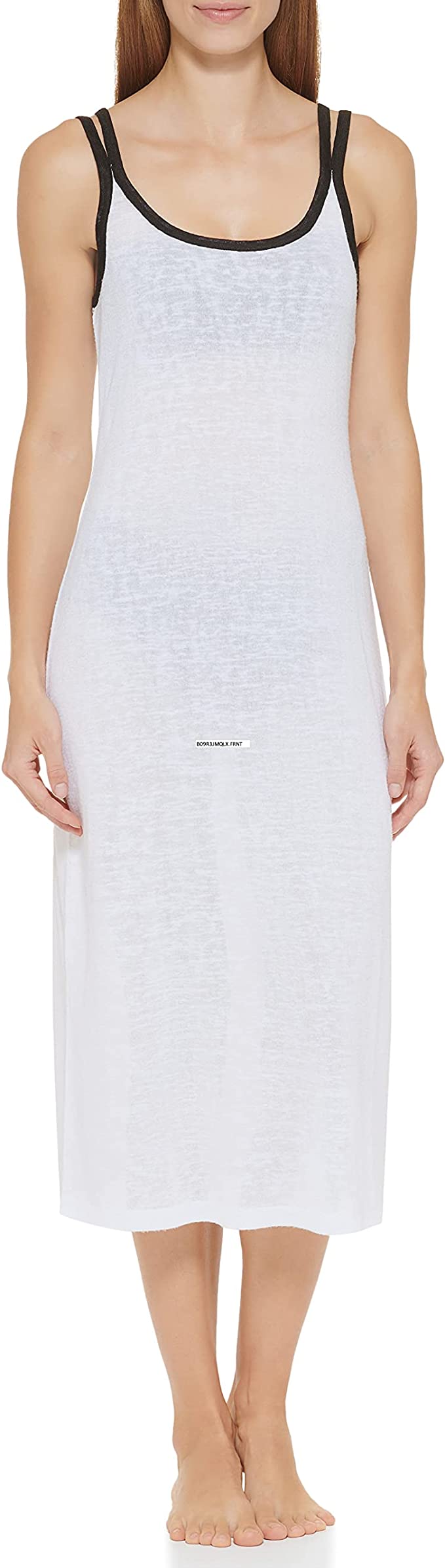 DKNY Double-Strap Dress Cover-Up  Color Ivory Size S