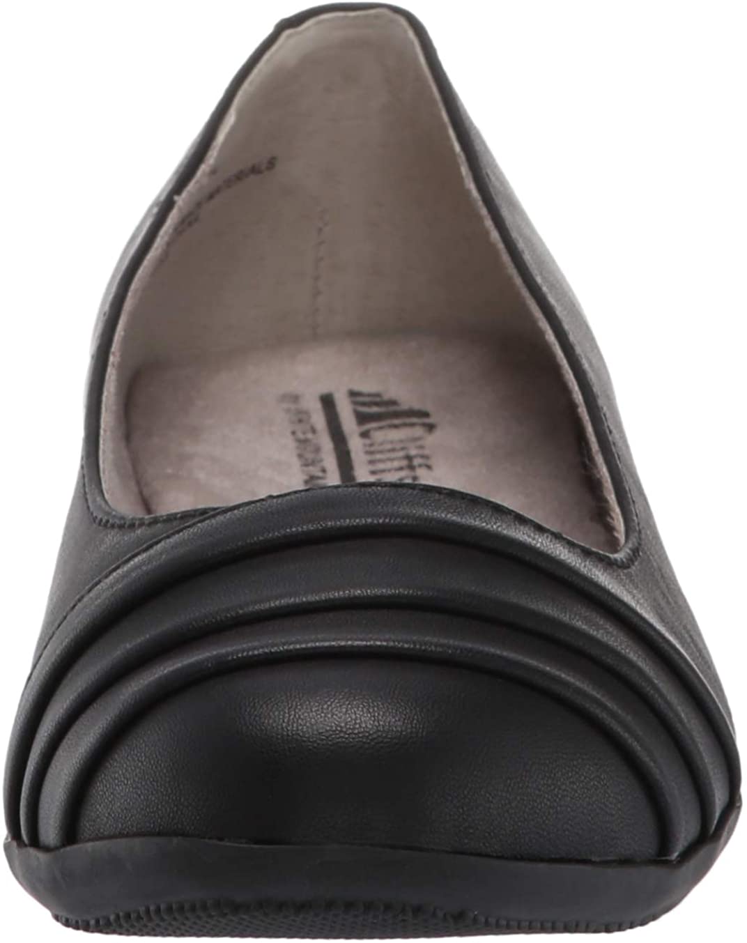 CLIFFS BY WHITE MOUNTAIN Women's Clara Flat Shoes  Color Black/Burnished/Smooth Size 11M