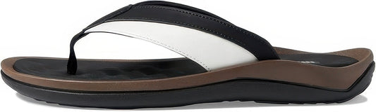 Kenneth Cole Unlisted Men's Quinn Pieced Slip-On Flip Flops  Color Black Mult Size 11M