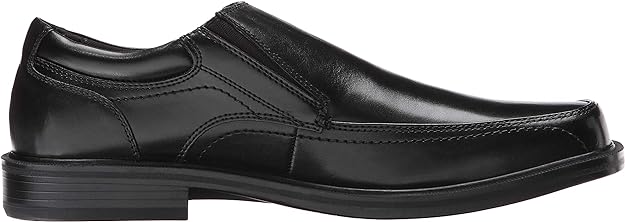 Dockers Men's Edson Slip-On Loafer  Color Black Leather Size 12W