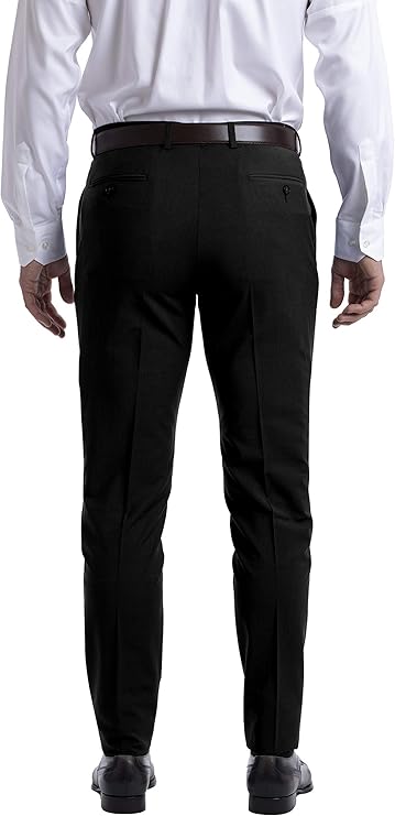 Calvin Klein Men's Skinny Fit Infinite Stretch Suit Pants  Color Black W32xL30