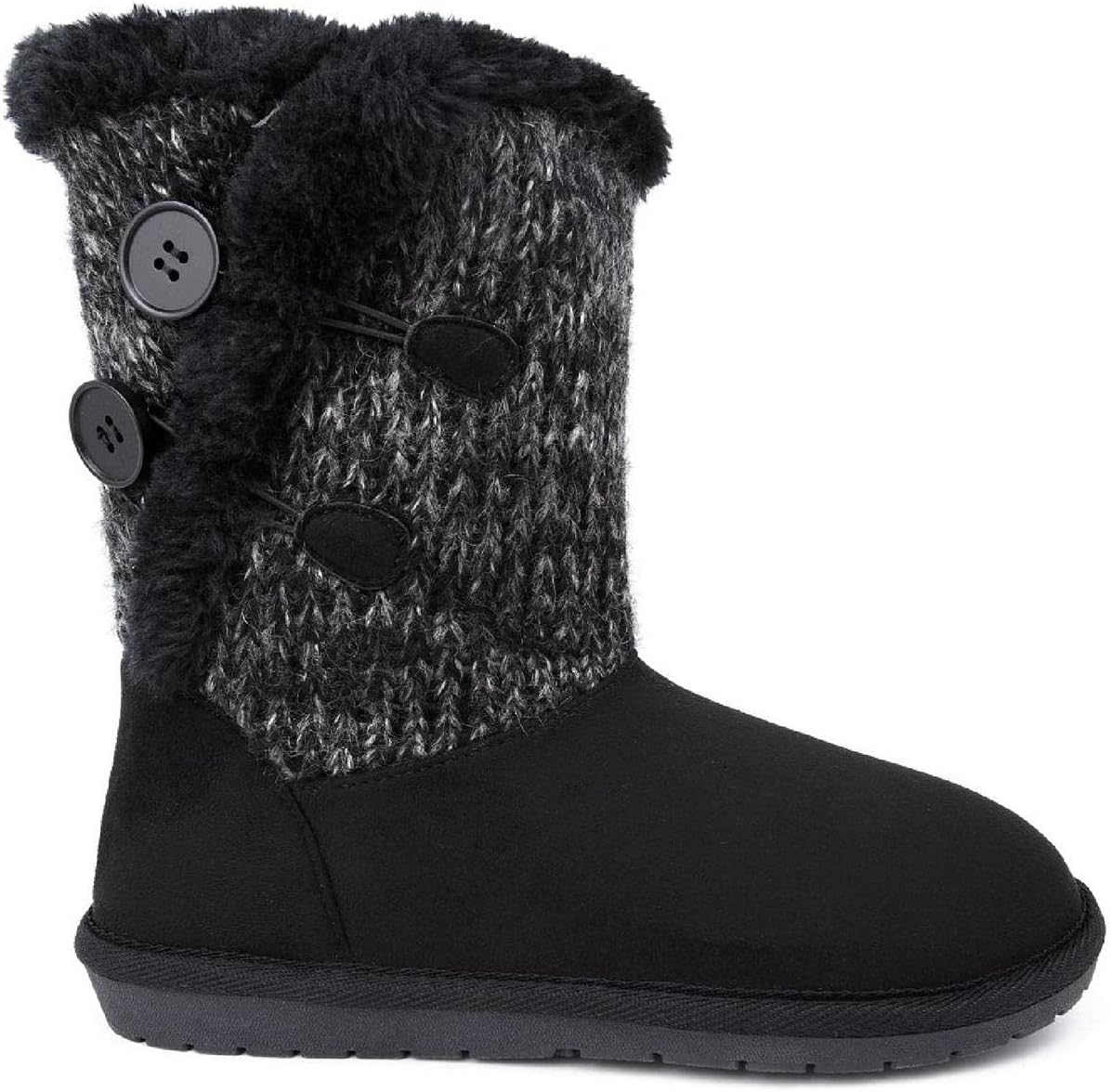 Sugar Women's Marty Warm Winter Boots  Color Black Micro Size 7M