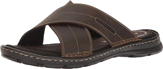 Rockport Men's Darwyn Xband Sandals  Color Brown II Size 9M